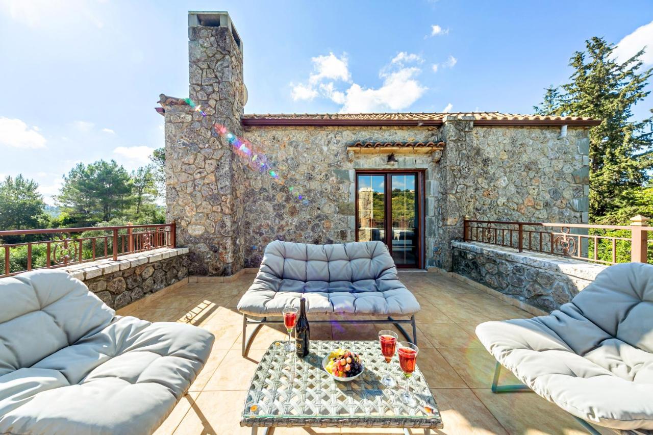 Filia Stone Villa Gouviá Exterior foto