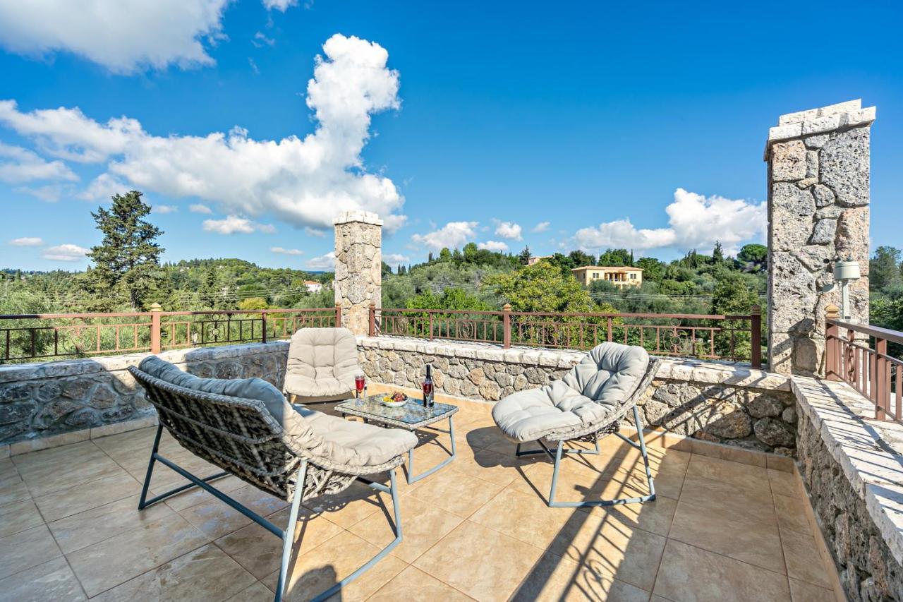 Filia Stone Villa Gouviá Exterior foto