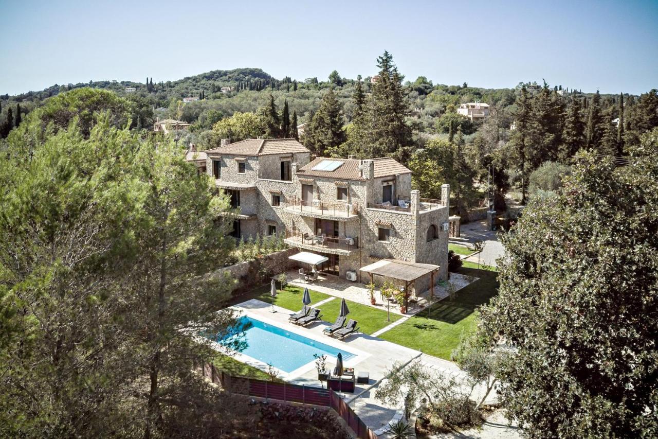 Filia Stone Villa Gouviá Exterior foto