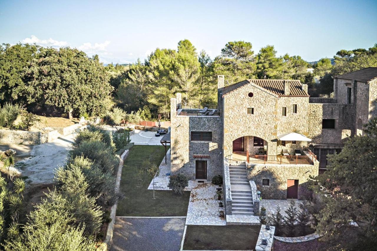 Filia Stone Villa Gouviá Exterior foto