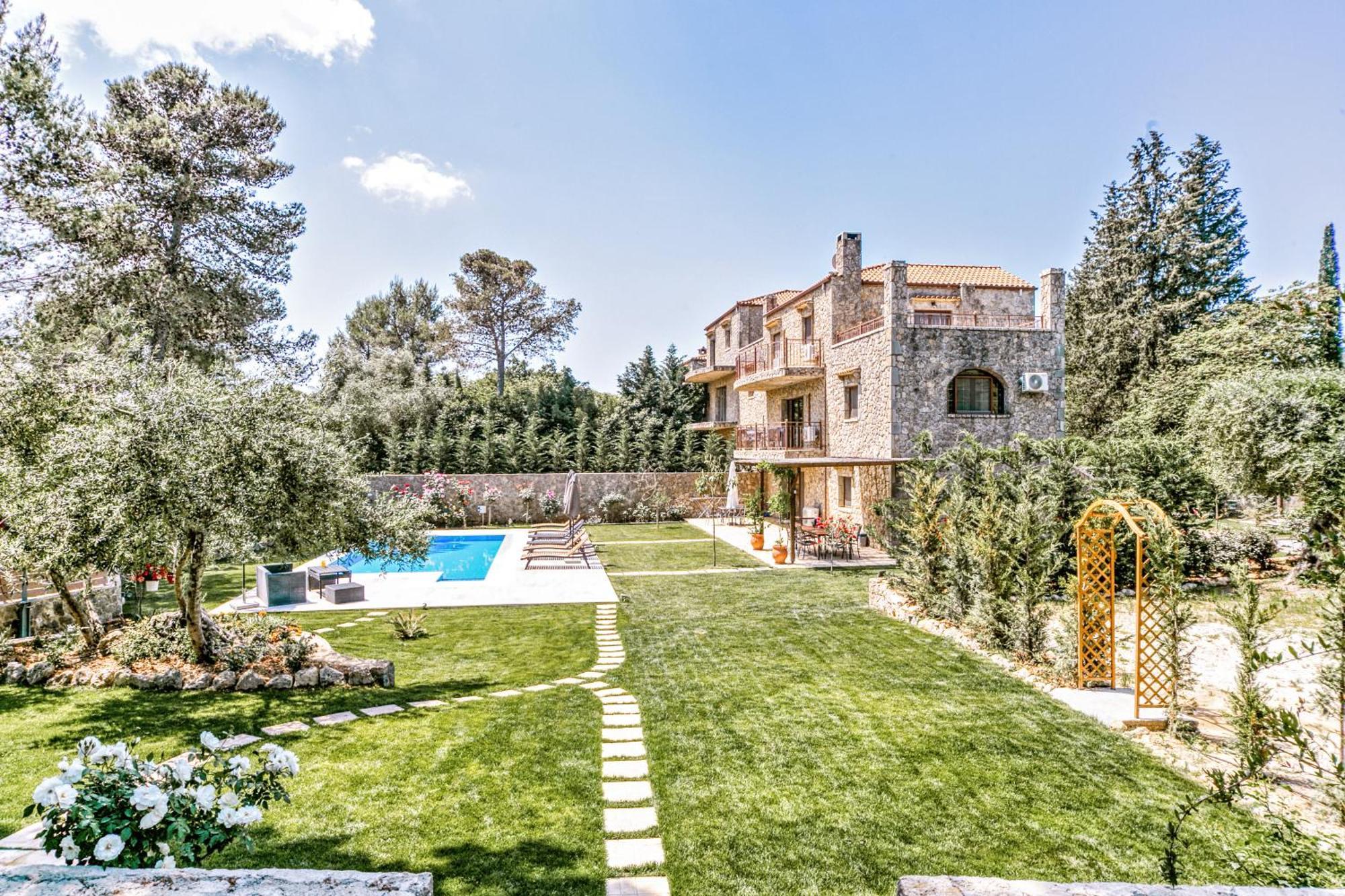 Filia Stone Villa Gouviá Exterior foto