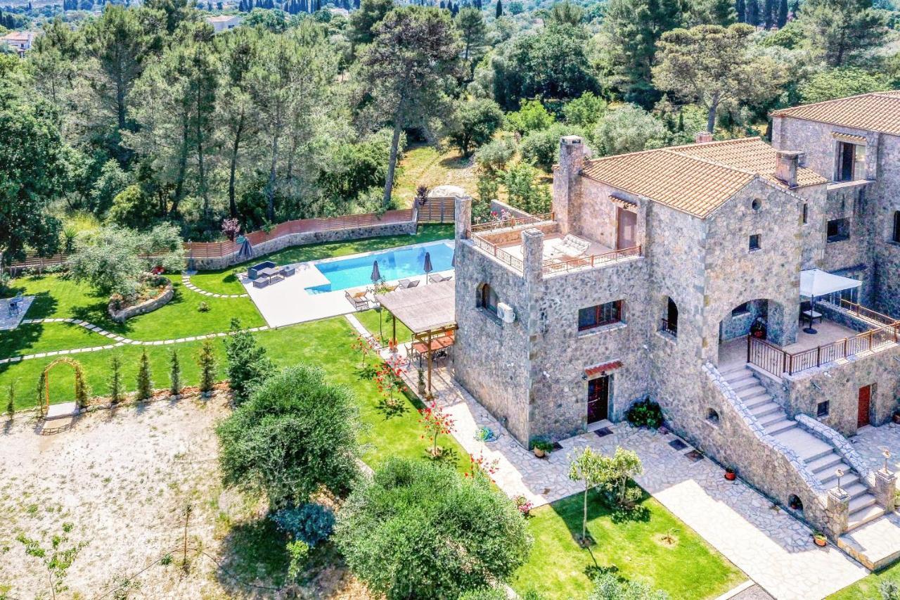 Filia Stone Villa Gouviá Exterior foto